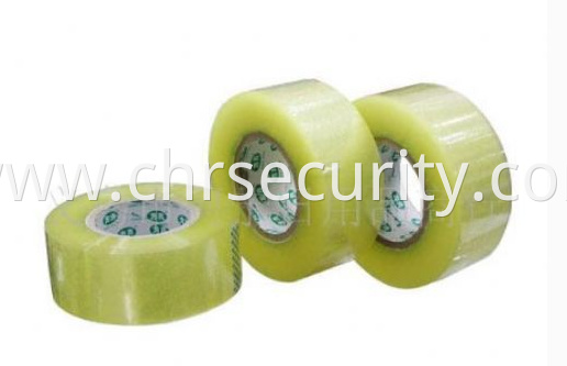 Strong portable low noise fragile bopp packaging tape